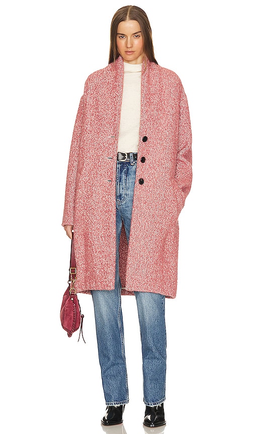 Isabel Marant Etoile Sharon Coat in Rosewood