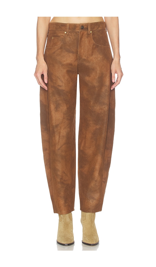 Isabel Marant Etoile PANTALON BELKY en Brown. Taille 38/6. Also en 34/2, 36/4, 40/8, 42/10.