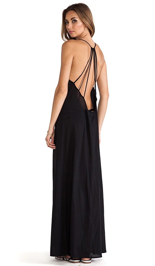 Issa de' mar St. Bart's Maxi Dress in Black | REVOLVE