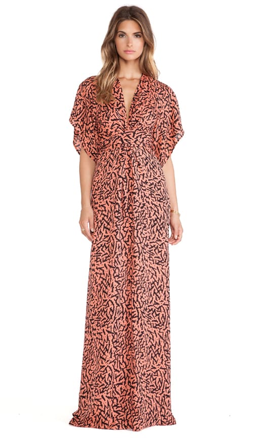 Pollyanna Wrap Maxi Dress
