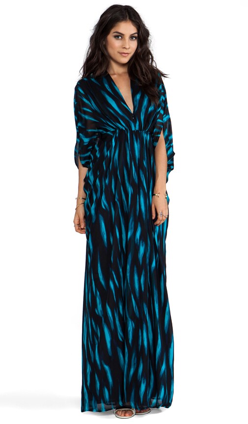 3 4 Sleeve Long Kaftan