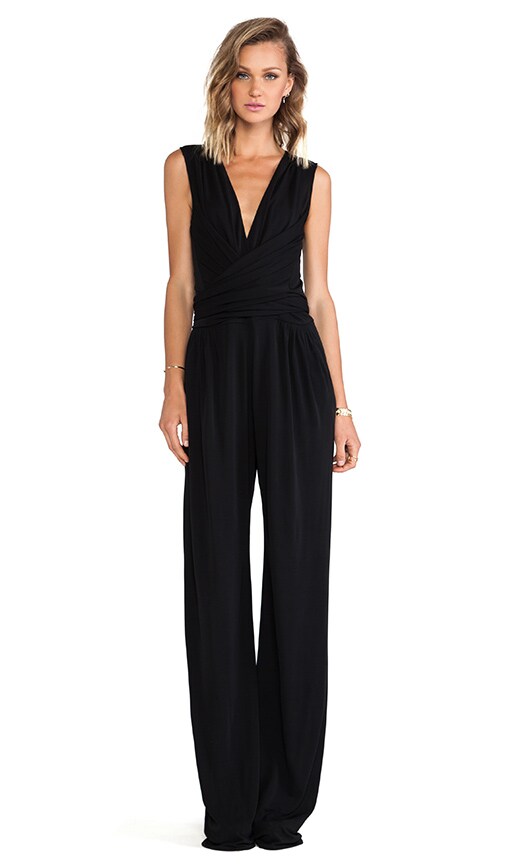 Issa Rene Jumpsuit in Black | REVOLVE