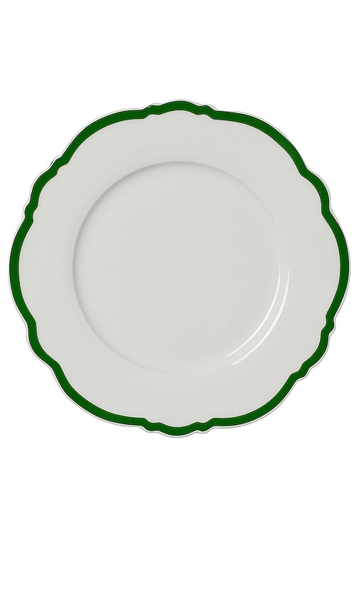 In The Roundhouse Green Wave Side Plates Set in Green