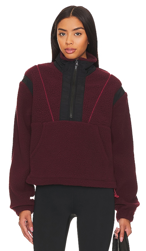 IVL Collective Fleece Pullover in Windsor Wine