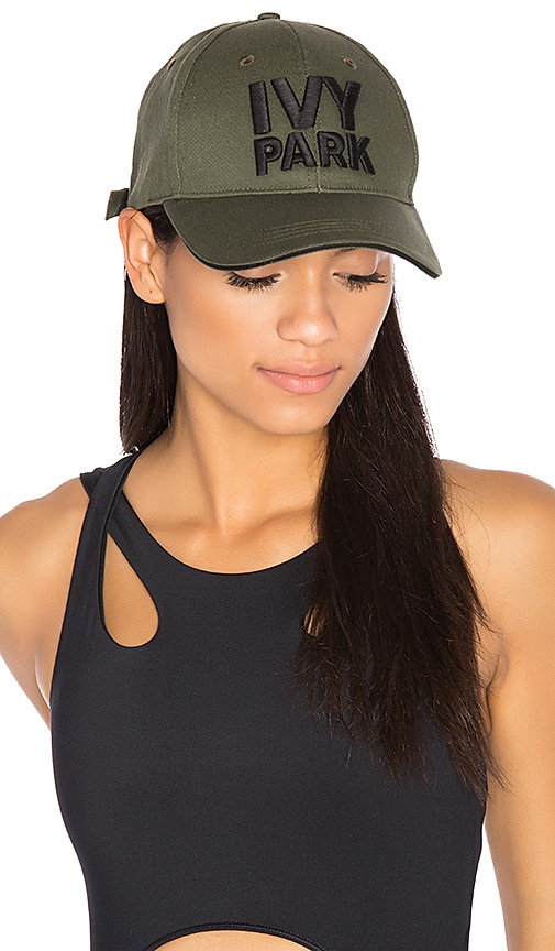 black ivy park baseball cap