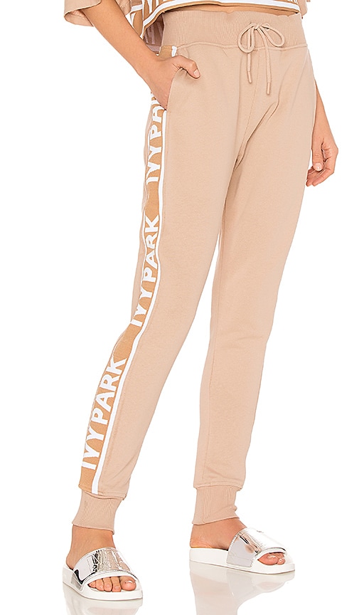 ivy park slim leg jogger