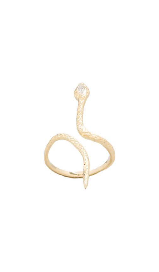 Vero Snake Ring with CZ Head