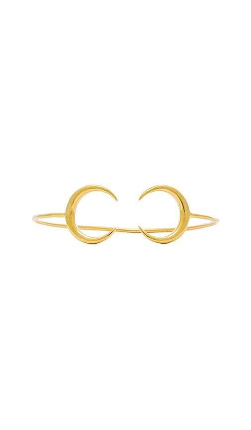 Small Double Crescent Horn Cuff