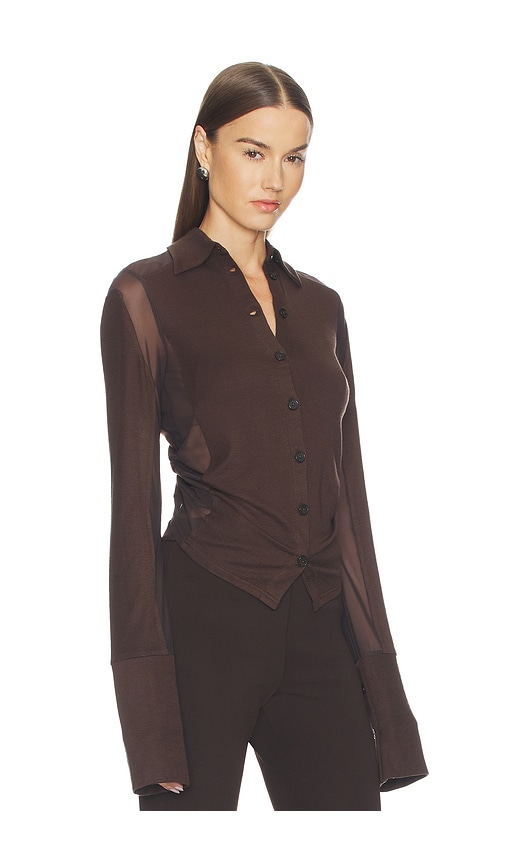  Jade Cropper Oberteil In Brown. Größe 34. Also In 36, 38. 