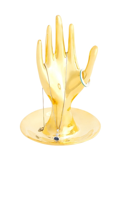 Brass Hand Ring Holder, image 3 of 3