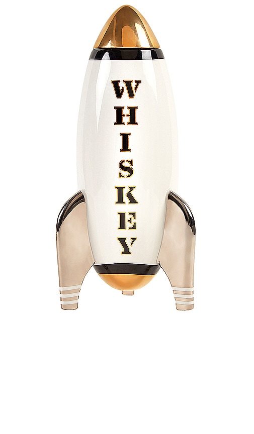 Shop Jonathan Adler Whiskey Rocket Decanter In N,a