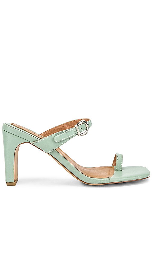 Contemporary Leather Heel