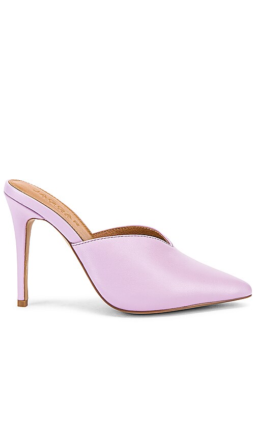 Myth Leather Mule Heel