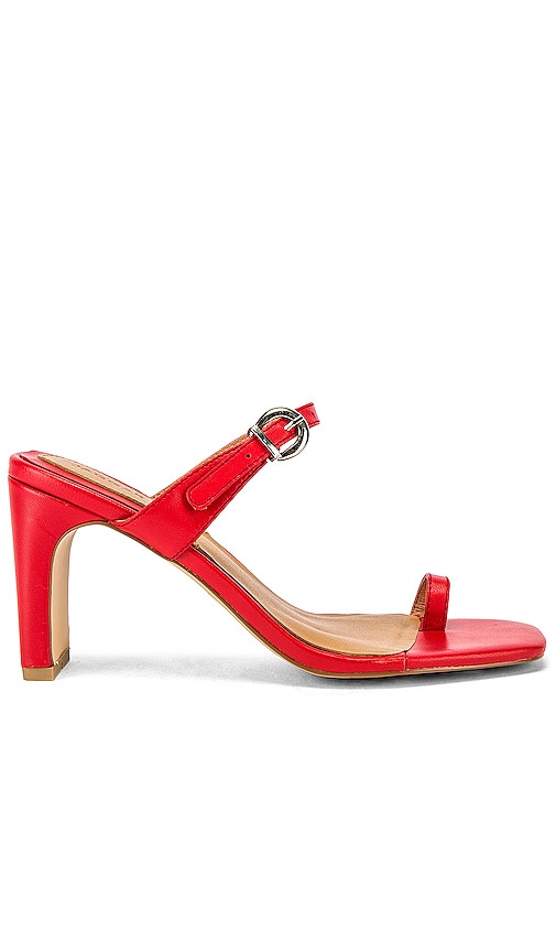 Contemporary Leather Heel
