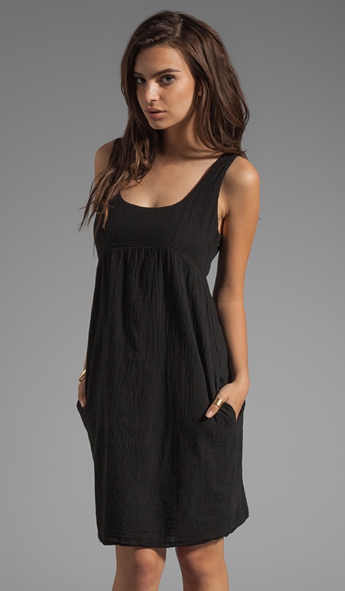 Sheer Gauze Empire Dress