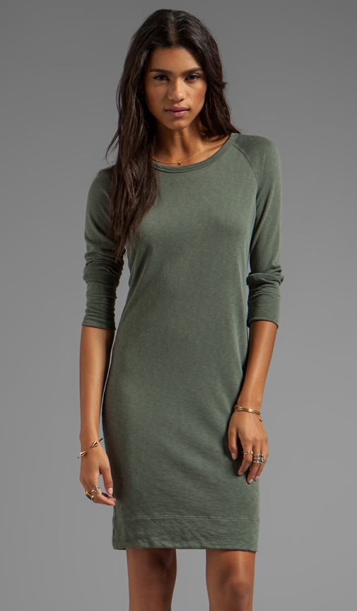 Raglan Sweatshirt Dress