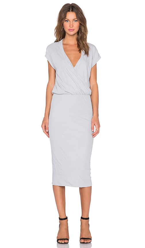 james perse wrap dress