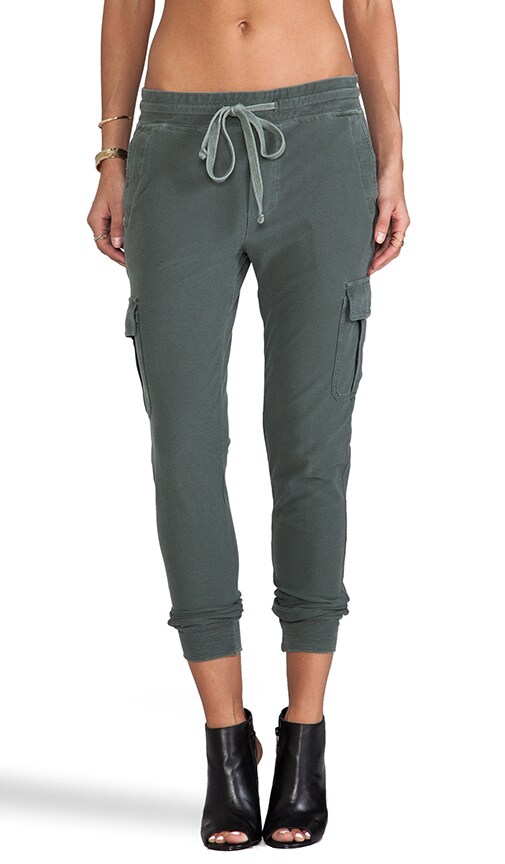 Knit Twill Cargo Pant