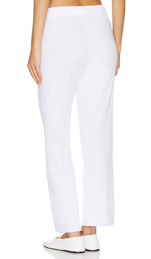  James Perse Abgeschnittene Sweatpants In White. Größe 2/m. Also In 0/xs. 