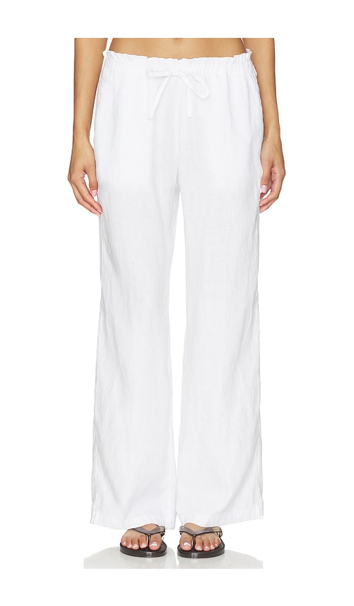 Paperbag Waist Linen Pant