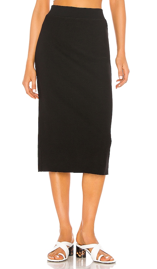 Midi Rib Skirt