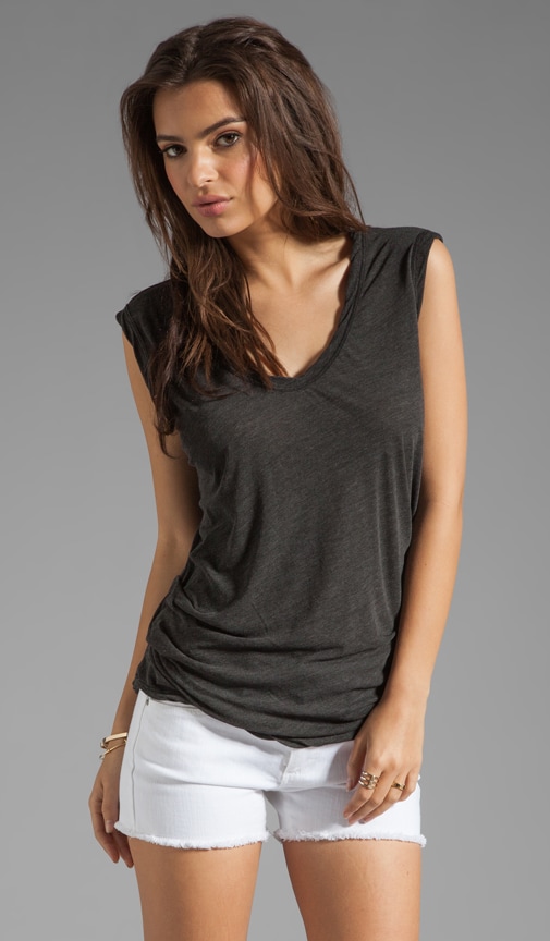 Asymmetrical Shell Top