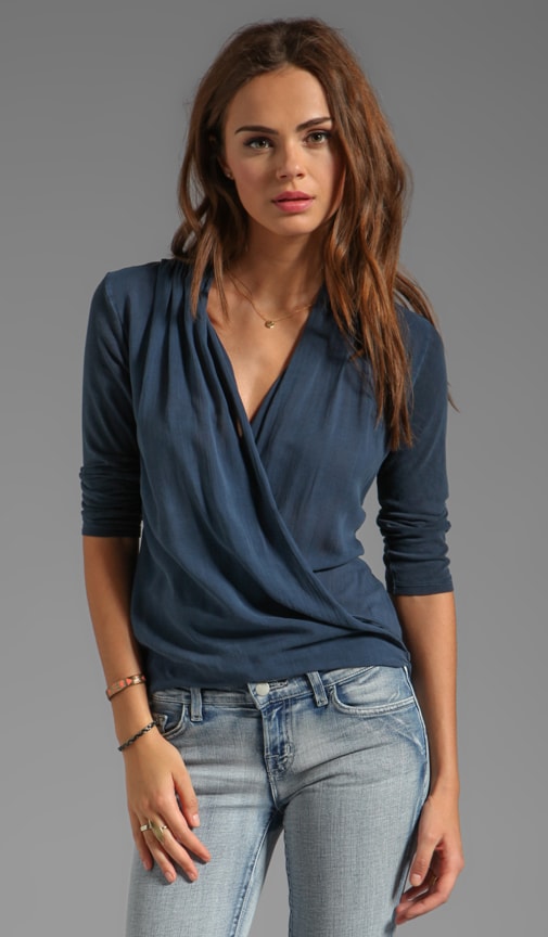 Woven Drape Top