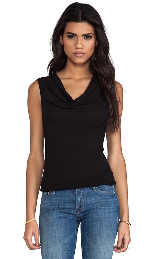 Woven Cowl Tank