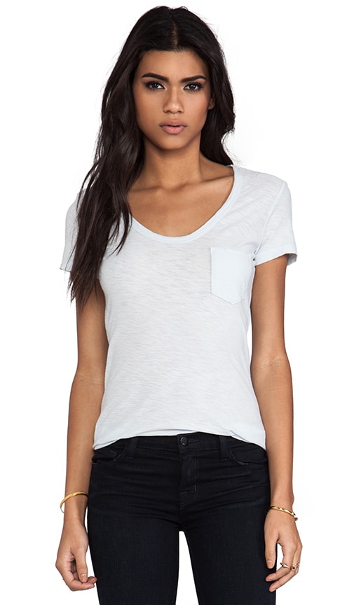 Sheer Slub Boyfriend Tee