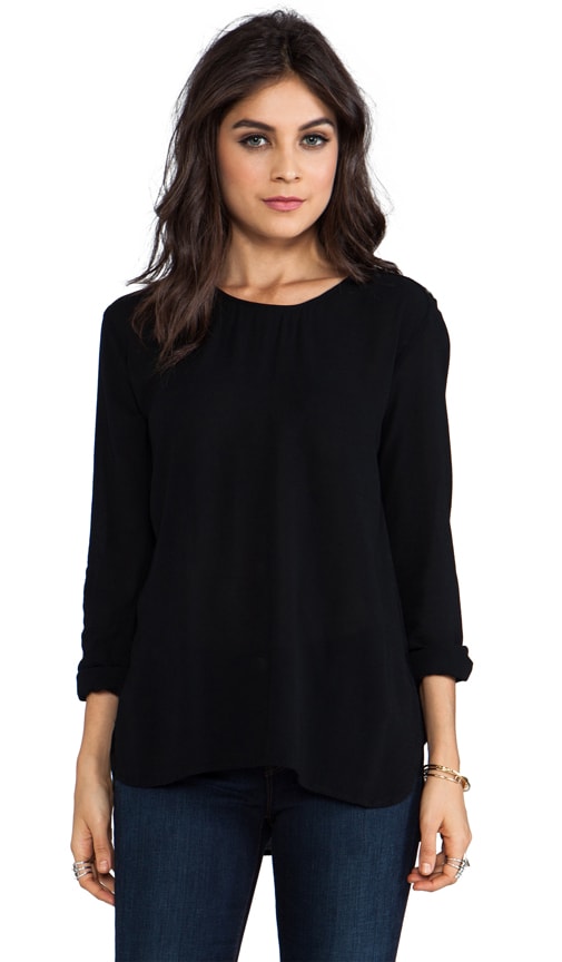 Button Shoulder Top