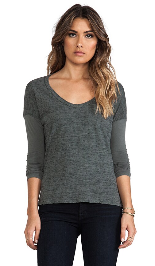 Colorblock Boxy Tee