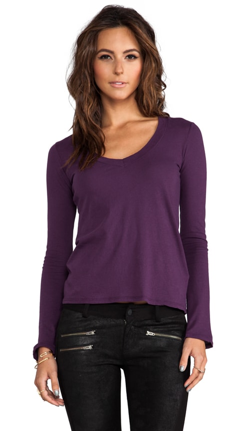 Long Sleeve V Neck