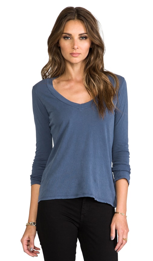 Long Sleeve V Neck