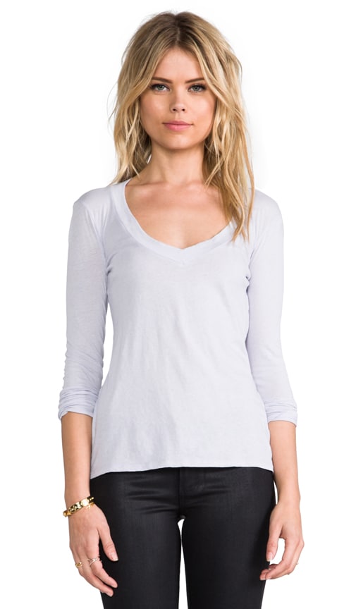 Long Sleeve Relaxed Casual V
