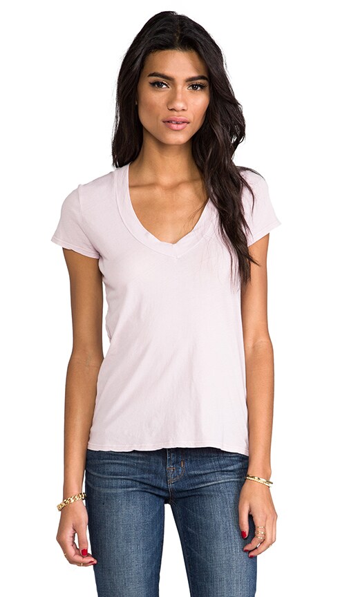 Short Sleeve Relaxed Casual V