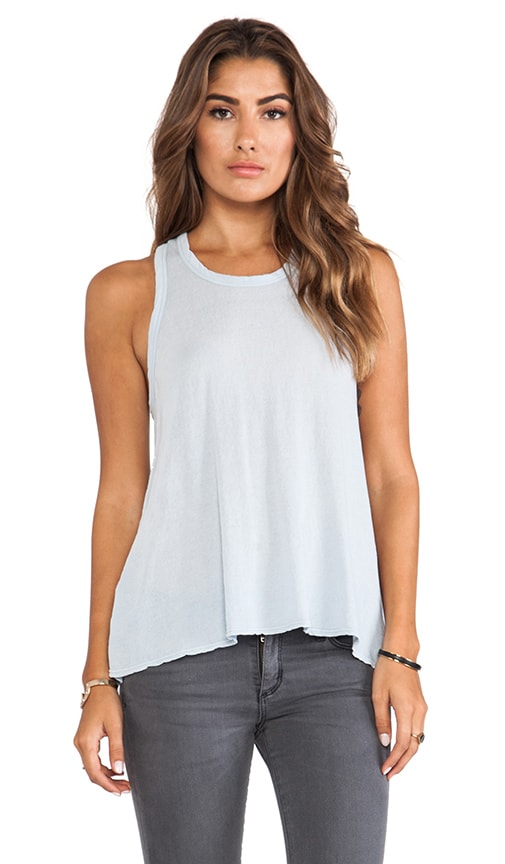 Crepe Jersey A Line Tank
