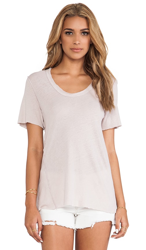 Inside Out Linen Jersey Tee