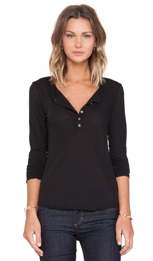 High Gauge Jersey Henley