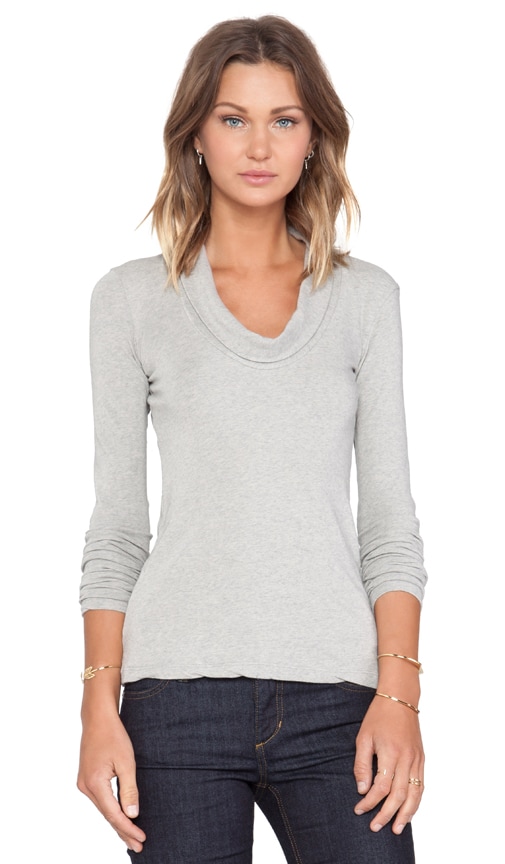 Skinny Cowl Cashmere Top