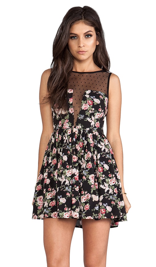 Saffron Mesh Tank Dress