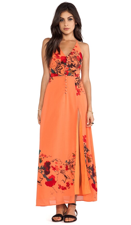 jarlo floral maxi dress