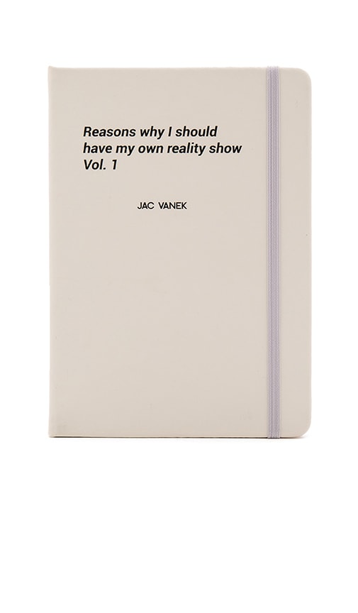 Reality Show Notebook