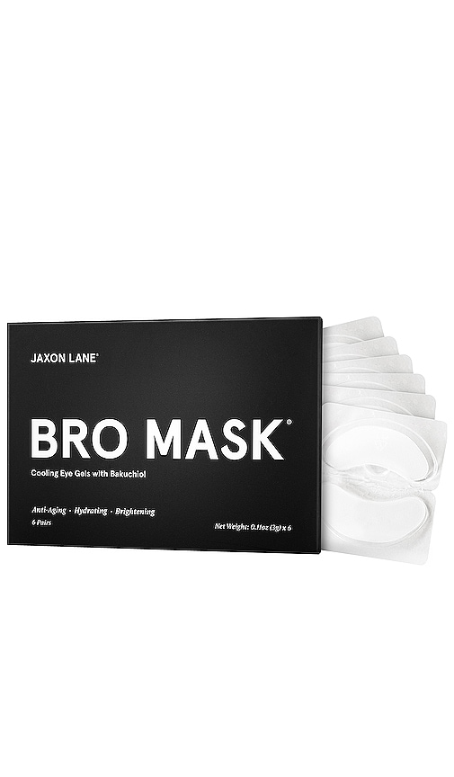 Jaxon Lane Bro Mask Eye Gel (box Of 6) in Black.