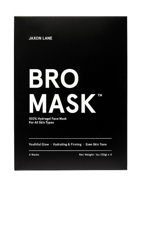 Jaxon Lane Bro Mask Sheet Mask Box Of 4 in Black 30$