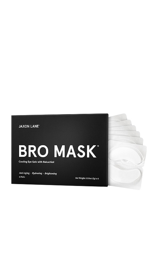 Jaxon Lane Bro Mask Eye Gel Box Of 6 in Black.