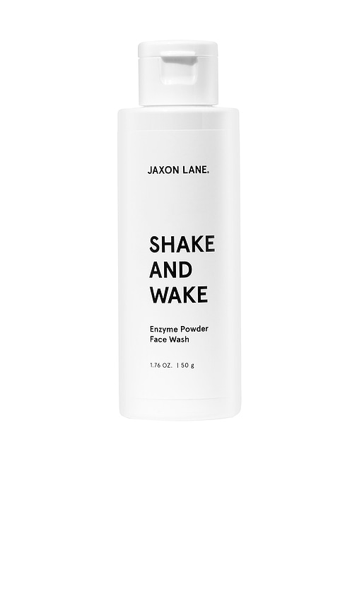 Jaxon Lane Shake And Wake Enzyme Powder Face Wash in White.