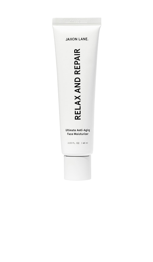 Jaxon Lane Relax And Repair Moisturizer in White.