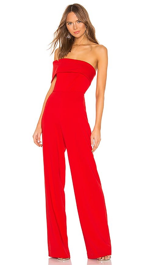 Jay godfrey hot sale red jumpsuit