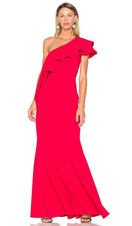 Jay godfrey outlet red gown