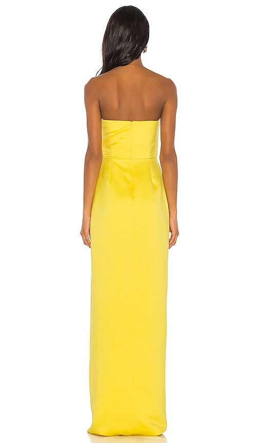 jay godfrey yellow gown